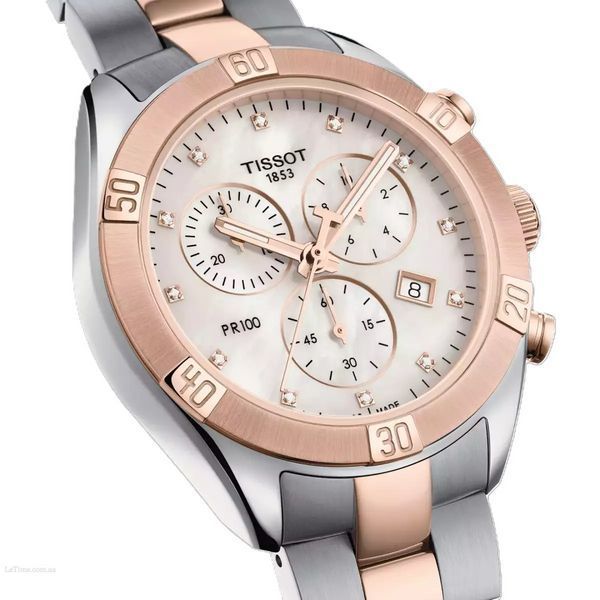 TISSOT PR 100 Sport Chic Chronograph T101.917.22.116.00 чоловічий годинник T101.917.22.116.00 фото