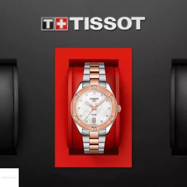 TISSOT PR 100 Sport Chic T101.910.22.116.00 чоловічий годинник T101.910.22.116.00 фото