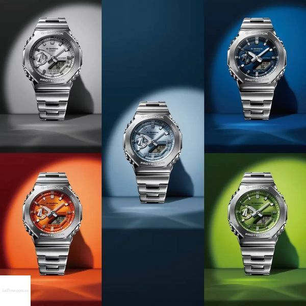 CASIO GM-2110D-2A чоловічий годинник CASIO GM-2110D-2A чоловічий годинник фото