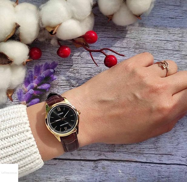 CASIO LTP-V005GL-1B2UDF жіночий годинник  CASIO LTP-V005GL-1B2UDF жіночий годинник  фото