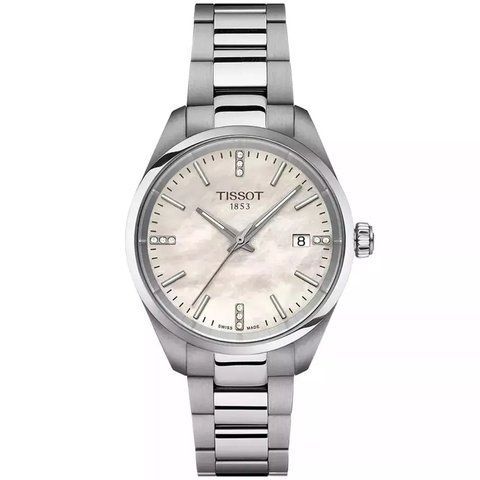 TISSOT PR 100 Quartz 34mm T150.210.11.116.00 жіночий годинник T150.210.11.116.00 фото