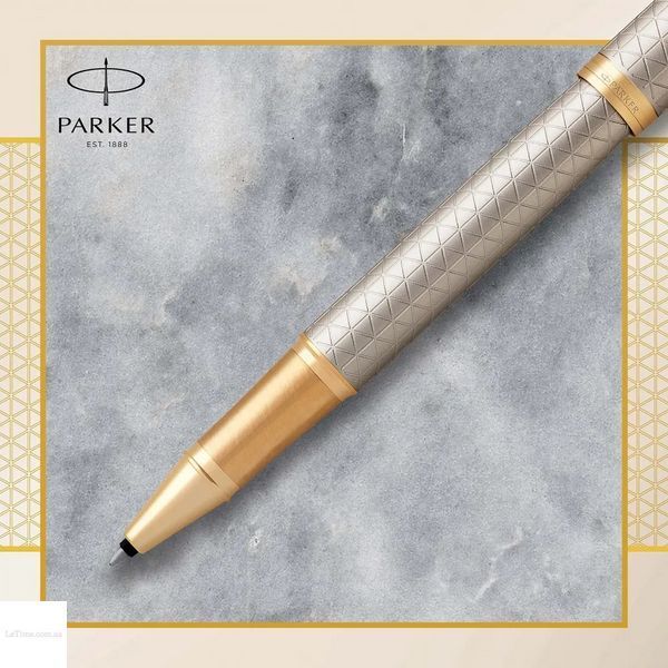 Ручка-ролер Parker 24 122 Parker IM Premium Warm Silver GT RB 24 122 523508 фото