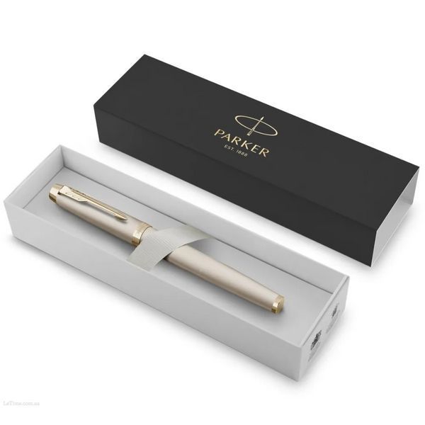 Ручка-ролер Parker 28 222 IM Professionals Monochrome Champagne RB 523547 фото