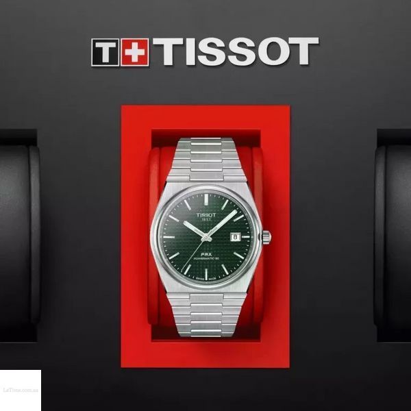 TISSOT PRX Powermatic 80 T137.407.11.091.00 чоловічий годинник T137.407.11.091.00 фото